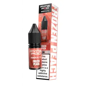Frozen Peach Nic Salt E-Liquid by Pyne Pod 10ml